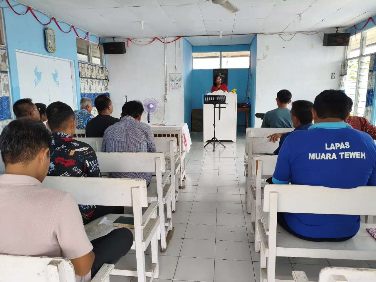 Kemenag Barut Perkuat Pembinaan Spiritual Warga Binaan Melalui Penyuluhan Rohani Kristen